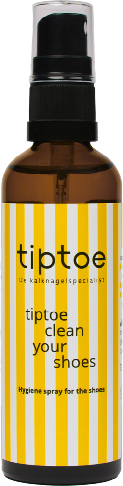 Spuitbus tiptoe clean your shoes, de hygiënespray voor schoenen die niet meer wordt geproduceerd